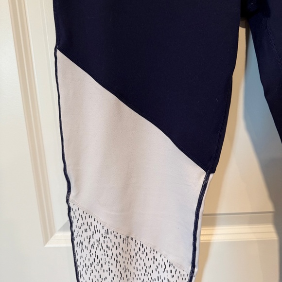 Fabletics Brogan Legging Size: XXL / Tall | 30 Color: Inkwell/White - Picture 2 of 6